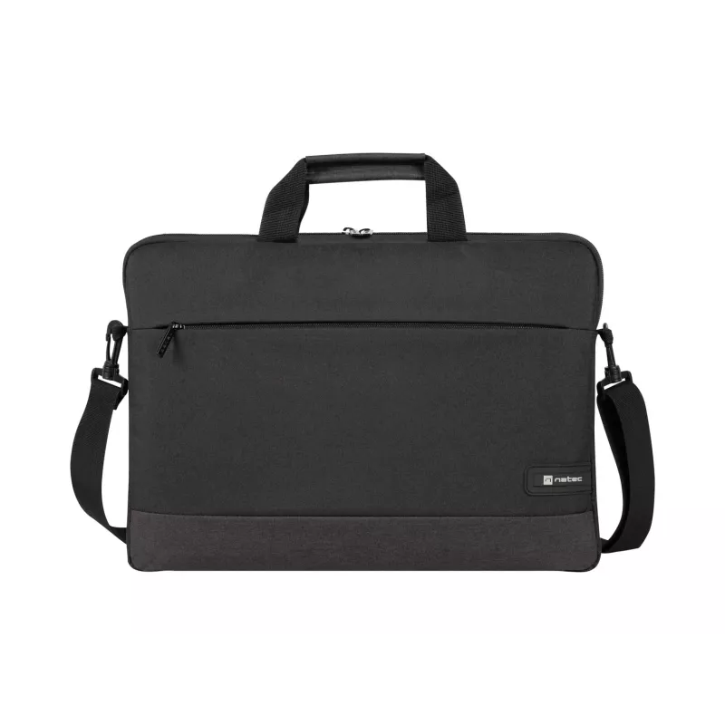 Aktovka NATEC Goa pre 39,6 cm (15,6 palcov) notebooky, polyester, 1 priehradka, ramenný popruh, čierna