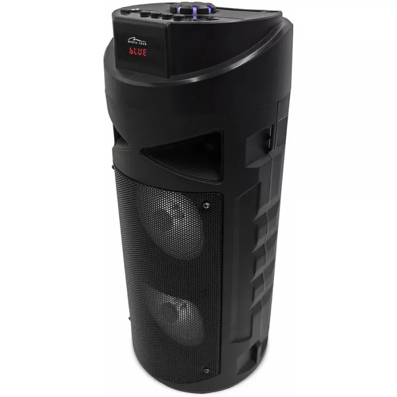 Media-tech Partybox Keg Bt - kompaktný Bluetooth stereo reproduktor s FM rádiom, MP3 prehrávač MT3165