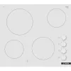 Sálavá elektrická varná doska Bosch PKE612CA2E, 6600 W, 4 varné zóny, biela