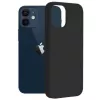 Matte Silicone Case 3mk pre iPhone 13 čierna