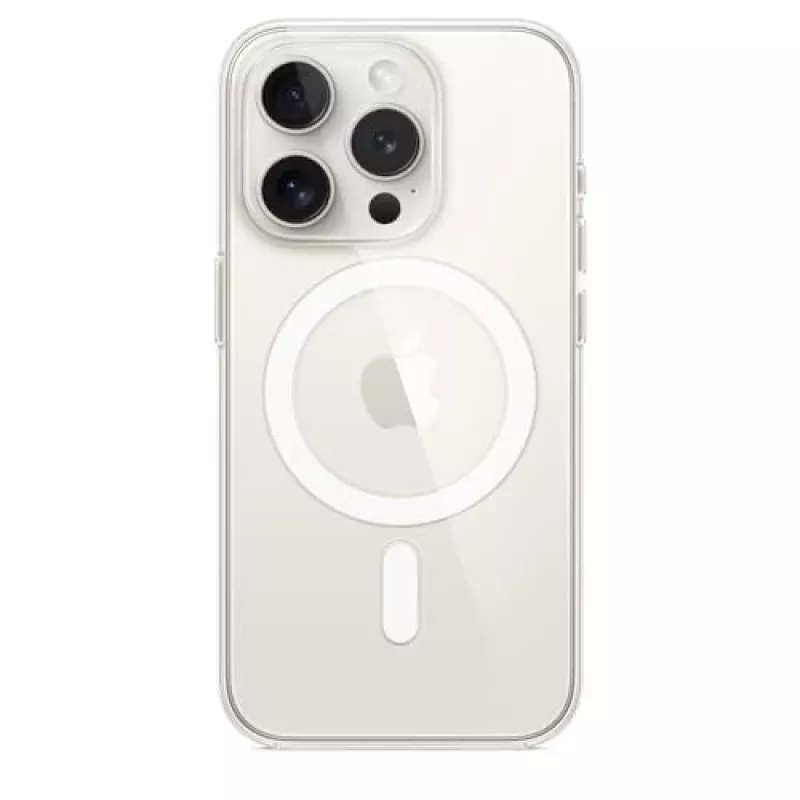 Apple iPhone 15 Pro puzdro s MagSafe – transparentné