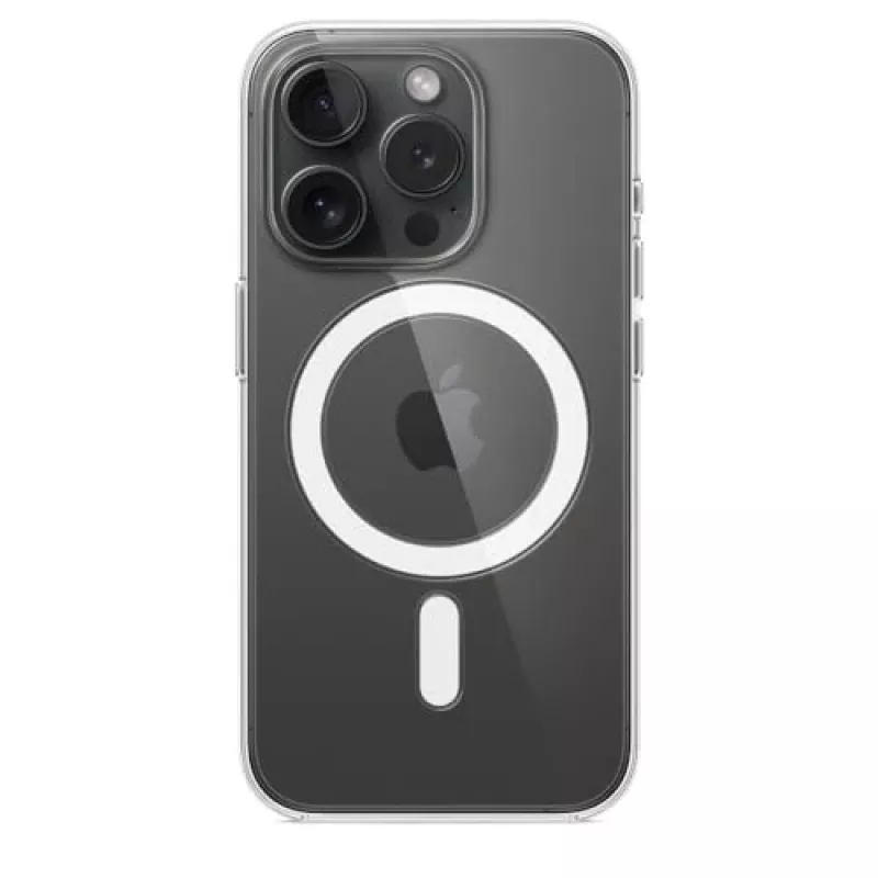 Apple iPhone 15 Pro puzdro s MagSafe – transparentné