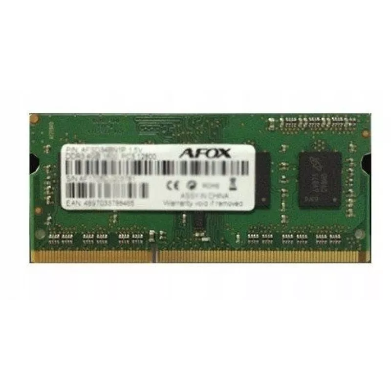 AFOX AFSD38AK1P 8 GB DDR3-1333 SO-DIMM pamäťový modul