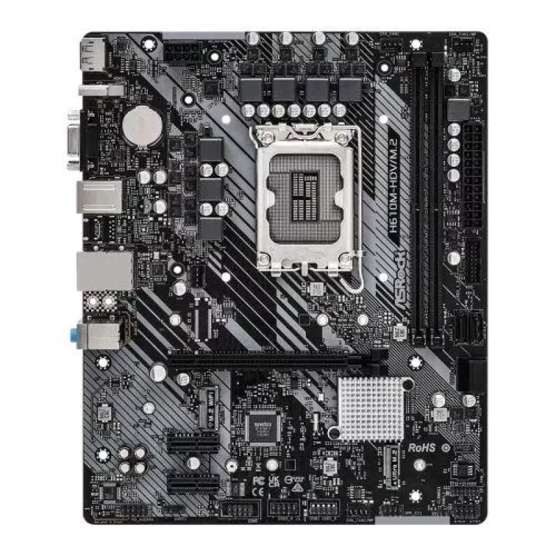 ASRock H610M-HDV/M.2 R2.0 LGA1700 DDR4 Micro-ATX základná doska