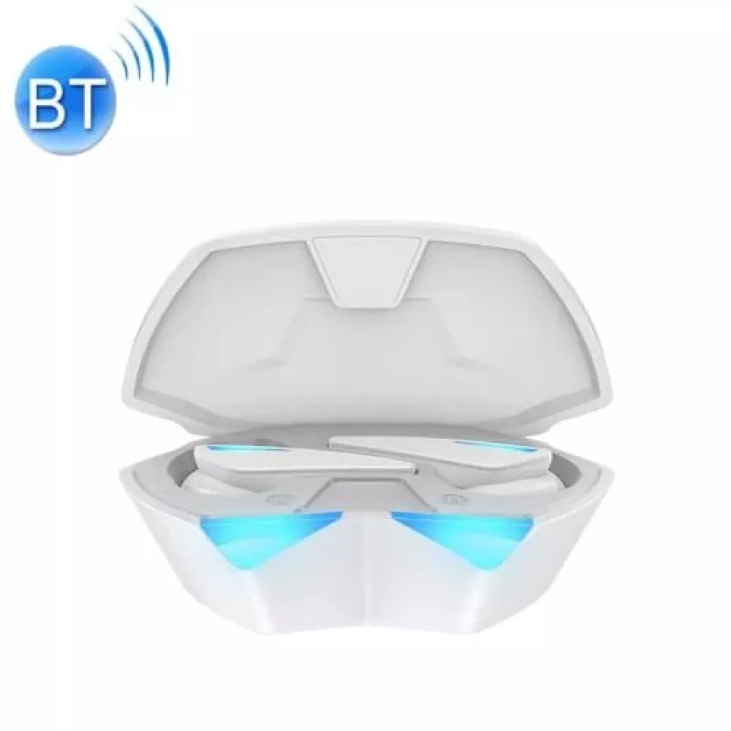 Slúchadlá Awei T23 bezdrôtové Bluetooth 5.3 USB vodoodolné biele