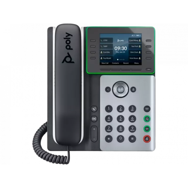 HP Poly Edge E320 IP telefón a PoE schopný, IPS, 320 x 240 pixelov, 4:3, HTTPS, ENERGY STAR, EAC, RoHS, Federal Communications Commission (FCC), CE, BSMI