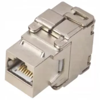 Avizio Alantec MKB-S6-1 - RJ45 - strieborná - samica - priama - kov - 22/24 (MKB-S6-1) - a-lan