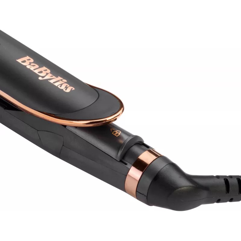 BaByliss ST394E nástroj na úpravu vlasov žehlička na vlasy teplá čierna 42 W 3 m