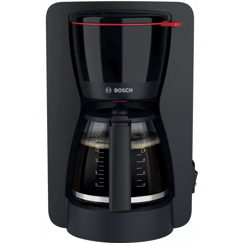 Filtrový kávovar Bosch TKA2M113, 1,25 l nádrž na vodu, 15 šálok, čierny