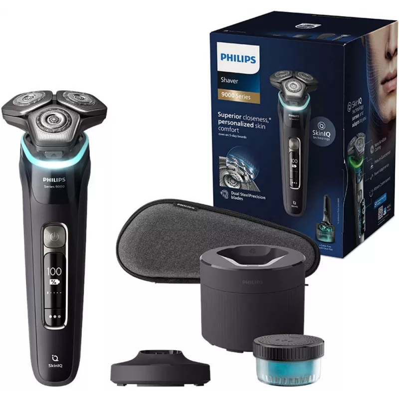 Philips SHAVER Series 9000 S9976/55 pánsky holiaci strojček rotačný zastrihávač čierna