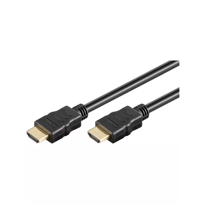 Goobay 3m HDMI kábel s Ethernet, 4K (2160p), pozlátené kontakty