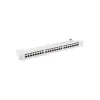 Lanberg PPS7-1024-S prepojovací panel 19 palcov 1U, 24 portov, Cat7, tienený FTP, sivý