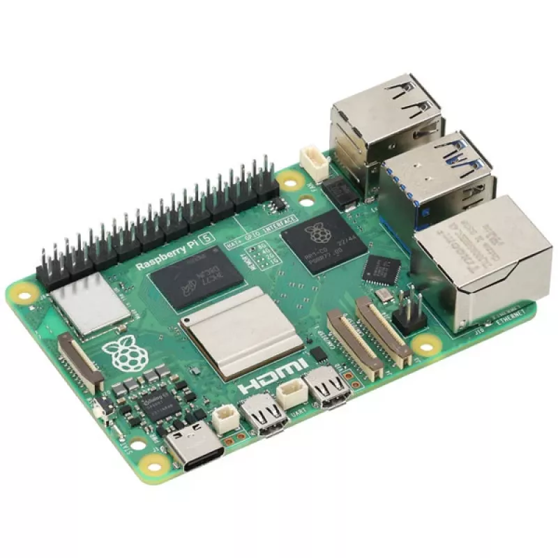 Raspberry PI 5 B 4GB RAM jednodoskový počítač - Broadcom BCM2712 / 2.4 GHz
