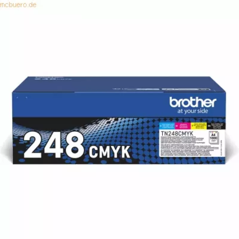 Brother TN-248VAL tonerová kazeta 4 kusy originálna čierna, cyan, magenta, žltá