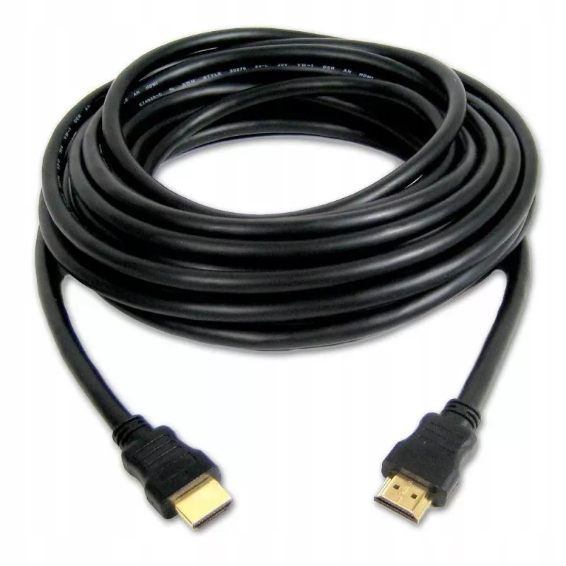 SAVIO HDMI (M) kábel, 20 m, čierny, zlaté kontakty, v1.4 High Speed, Ethernet/3D CL-75