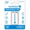 Nabíjateľná batéria everActive EVHRL22-320 9V NiMH hranolová 8,4V, 55 g, 48,5 mm