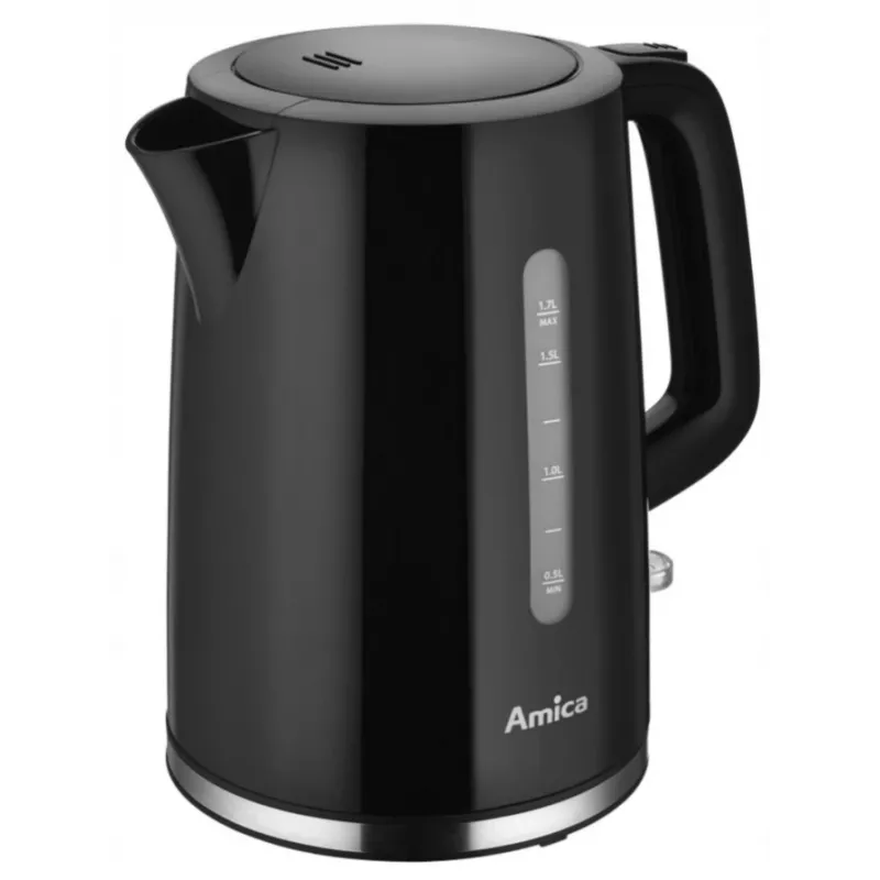 Rýchlovarná kanvica AMICA 1,7 l 2200 W čierna