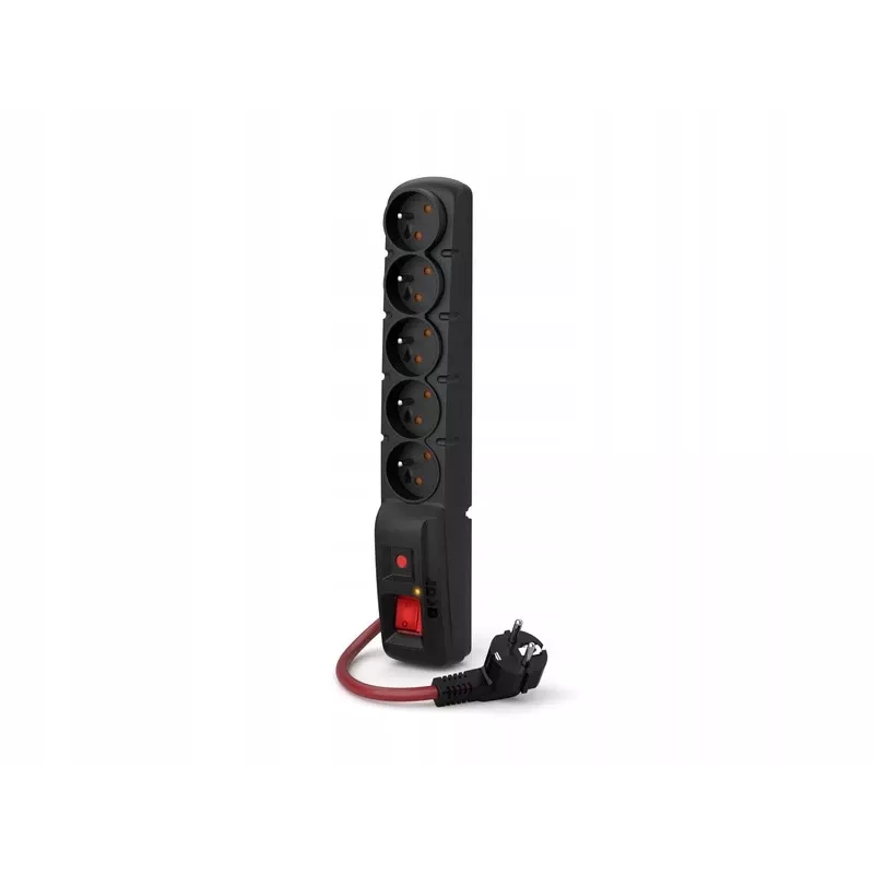 ACAR F5 POWER Čierna 5 AC výstupov 230 V 10 m