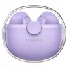 (Fialová, Bluetooth Headphone 5.1) USAMS Bluetooth Headphone 5.1 Wireless TWS Earphone Touch Control Earbuds Waterproof Sport Headsets Noise Reduction