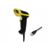 Qoltec 50867 laserová čítačka čiarových kódov 1D/2D, USB, čierna