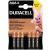 Batéria Duracell AAA R03 6 kusov