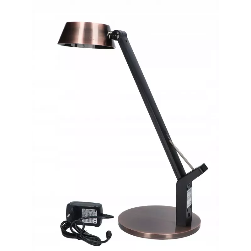 LED stolová lampa MAXCOM ML 4400 — 4400 lumenov, medené prevedenie