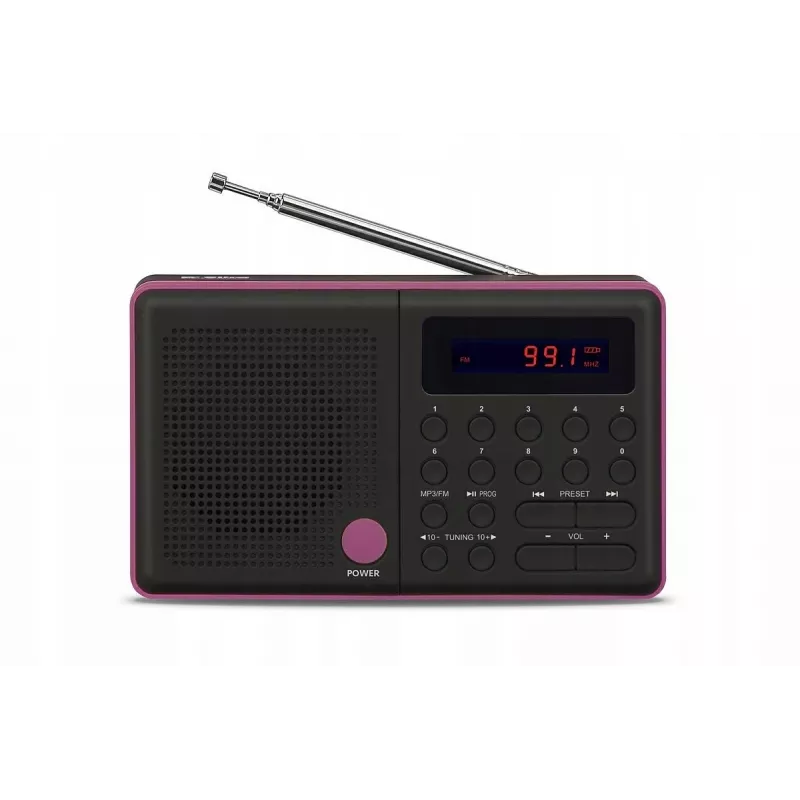 Radio Pliszka USB, FM čierna