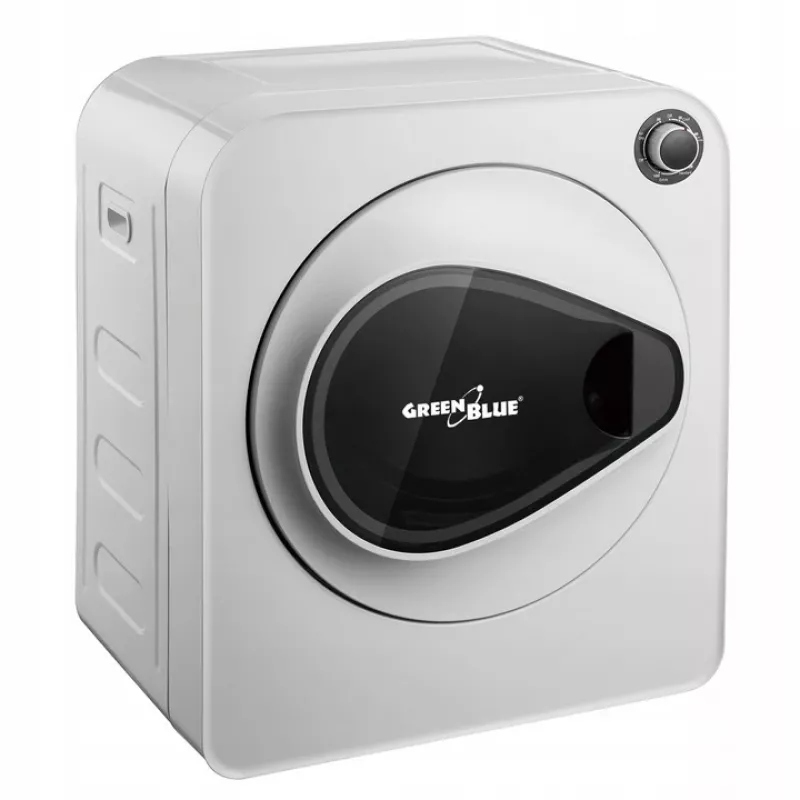 Sušička bielizne GreenBlue GB405 — elektrická 830 W, kapacita 3 kg, mini cestovný model