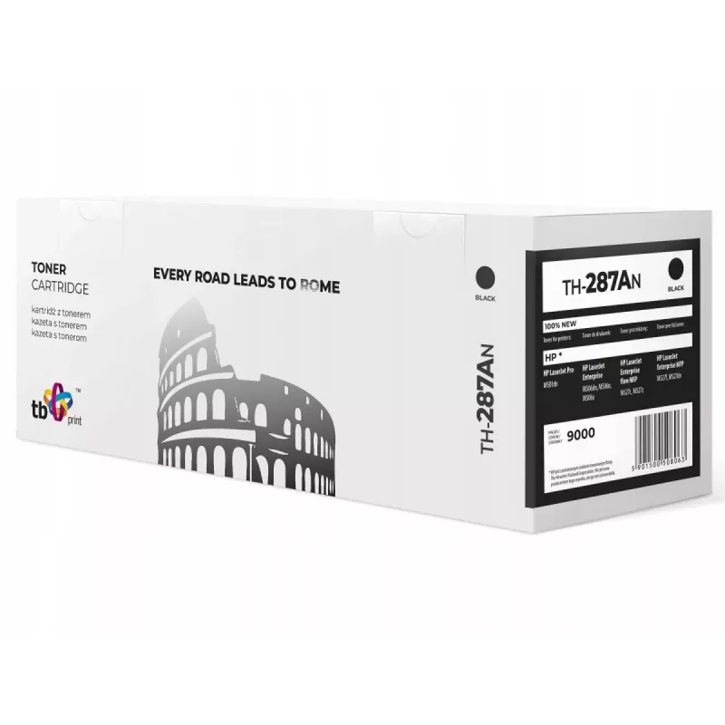 Toner pre HP CF287A Lj M506 Bk TH-287AN nový