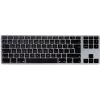 Mechanická klávesnica Matias FK408BTB-UK Tenkeyless Bluetooth hliníková Space Gray