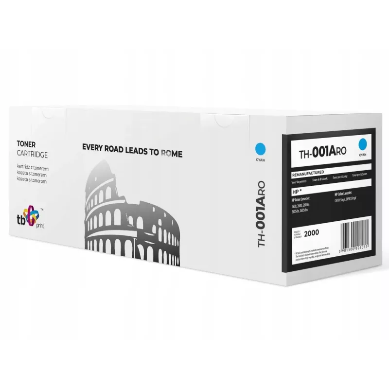 Toner TH-001ARO (HP Q6001A) azúrový repasovaný nový OPC