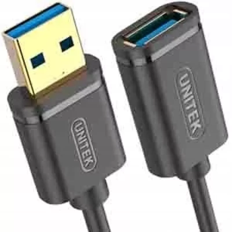 Unitek Y-C4030GBK predlžovací kábel USB 3.1 Gen 1, typ A samec na samicu, 3 m, čierny