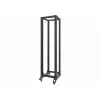 Lanberg OR01-6842-B 19-palcový otvorený rack, 42U, 600x800 mm, čierny