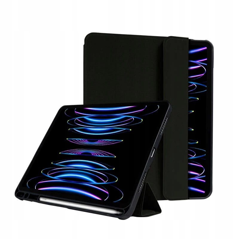 Folio puzdro Crong FLEXFOLIO pre Apple iPad 11 Pro Air 10,9 palca čierna