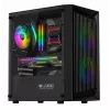 Počítačová skriňa Logic Concept Atos AM-ATOS-10-0000000-0002 ATX čierna