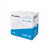 LANBERG sieťový kábel U/UTP Cat5e LCU5-10CC-0305-BK 305 m, 24 AWG CCA, 5 mm, PVC plášť, čierny