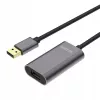 USB kábel UNITEK Y-271 5 m USB 2.0 sivý