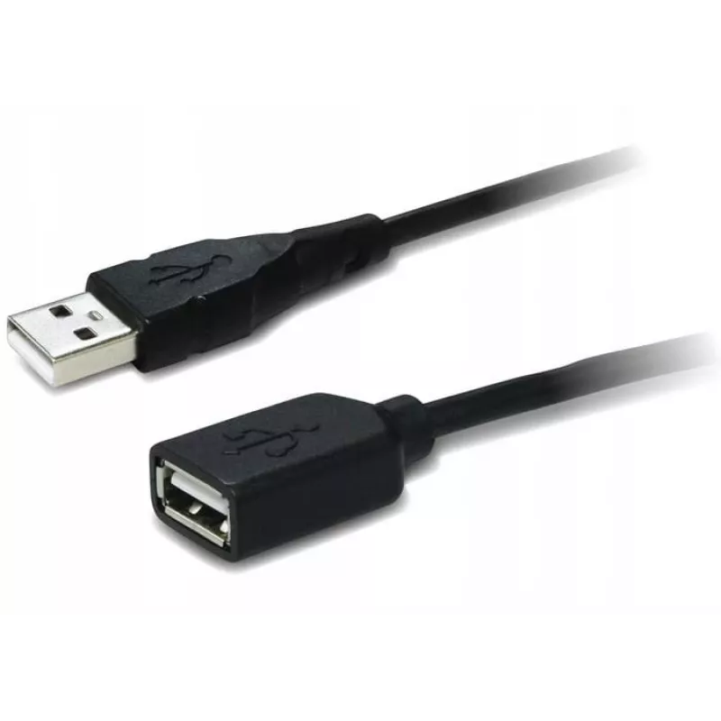 USB predlžovací kábel Unitek Y‑C418GBK 5 m USB A na USB A USB 2.0, čierny