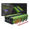 Automobilový menič Qoltec Monolith 6000 W zelený 12 V