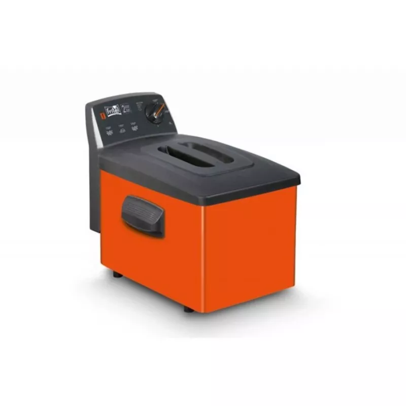 Fritel Turbo SF fritéza, 3 L, oranžová