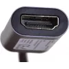 UNITEK V1420A video káblový adaptér 0,15 m USB Type-C HDMI sivý