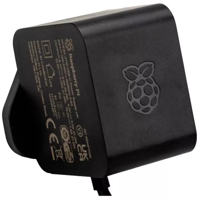 Napájací zdroj Raspberry SC1408 (model RPI5NT5AB) – kompatibilný so zariadeniami Raspberry Pi