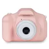 Detský digitálny fotoaparát DENVER KCA-1340RO — kompaktný 85 g, ružový