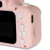 Detský digitálny fotoaparát DENVER KCA-1340RO — kompaktný 85 g, ružový