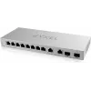 Zyxel XGS1210-12-ZZ0102F sieťový switch Managed Gigabit Ethernet (10/100/1000) sivý