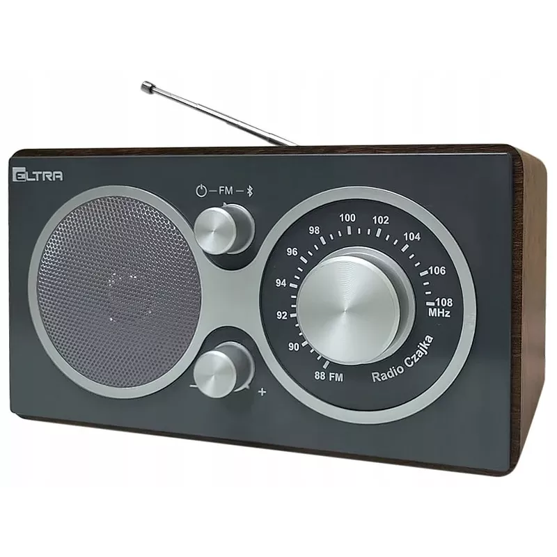 Rádio Eltra CZAJKA Bluetooth model — prenosné rádio s konektivitou Bluetooth