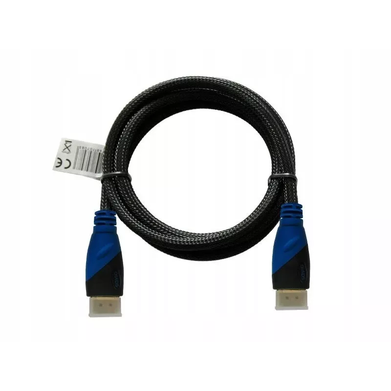 HDMI kábel SAVIO CL-48 2 m, HDMI 1.4, 4K (4096x2160), ARC, Ethernet, pozlátené kontakty