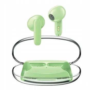 Bluetooth slúchadlá Awei T85 ENC TWS zelená