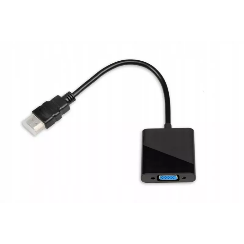 Adaptér iBox IAHV01 HDMI na VGA, čierny
