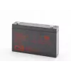 Nabíjateľná olovená batéria csb HRL634WF2 6V 9Ah pre zálohovanie a UPS